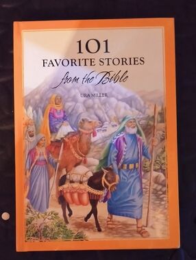 101 Favorite Stories from the Bible - Illustrated Orange Hardcover